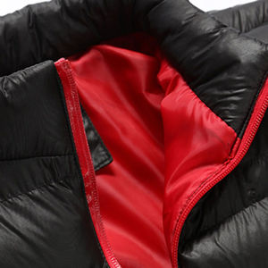 Personnalisable léger de haute qualité doudoune coupe-vent polyester nylon support toile respirant fermeture éclair pour une utilisation en extérieur - Product Image 6