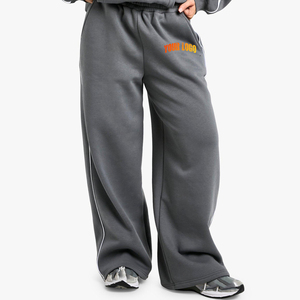 Baggy Joggers taille haute sur mesure pour femmes fermeture à la taille élastique pantalons de survêtement d'été - Product Image 4