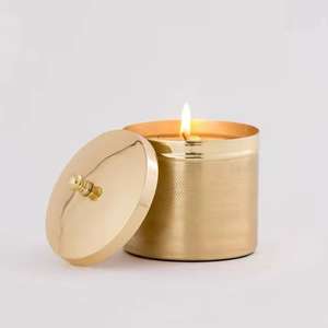 Bougeoir conique moderne en métal Porte-bougies décoratif festif pour anniversaire et Pâques pour bougies décoratives - Product Image 4