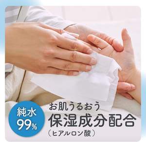 Prix usine Offre Spéciale 99% pur pour l'eau Elleair lingettes humides respectueux de l'environnement sans additifs Puana - Product Image 6