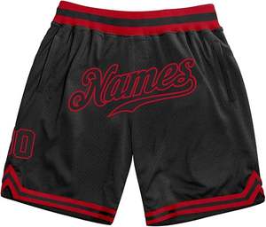 Men's Summer <b>Basketball</b> Shorts Solid Pattern Mesh Plus Size Customizable Embroidery Logo Sublimation Transfer Print - Product Image 6