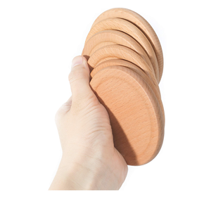 ถาดรองแก้วไม้สำหรับงานแต่งงานขนาดใหญ่ทรงกลมดีไซน์ใหม่ล่าสุด - Product Image 5