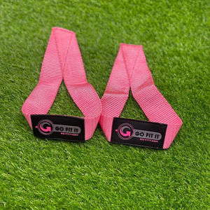 Correas de Neopreno Resistentes Ajustables Antideslizantes con Forma de 8 de GO FIT IT con Logotipo de Color Personalizable para Equipos de Gimnasio de Levantamiento de Pesas - Product Image 1