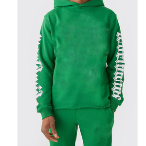 ชุดวอร์มพิมพ์ลายพัฟฟ์สำหรับผู้ชาย ขายดี พร้อมปักโลโก้ตามสั่ง ไซส์ใหญ่ ผ้าฝ้าย 100% ระบายอากาศได้ดี เป็นมิตรกับสิ่งแวดล้อม แบบกลับด้านได้ 20 ชุด - Product Image 3