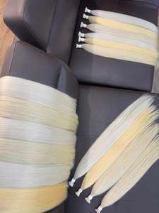 100% extensions de cheveux humains vietnamiens droits naturels meilleur prix cheveux en vrac bruts avec style de vague de perte gratuite - Product Image 2