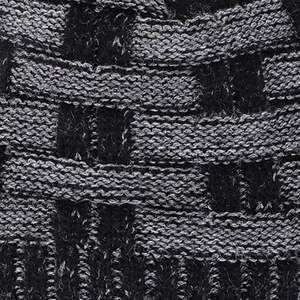 Trendy Ribbed Winter <b>Beanie</b> Cap Bow Camouflage Argyle Patterns Casual Streetwear Styling <b>Slouchy</b> Fit Stretch Fabric Breathable - Product Image 5
