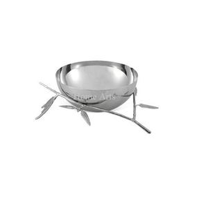 ชามอาหารอะลูมิเนียมทรงกลมสีเงินและสีทอง ชามเสิร์ฟช็อกโกแลต ราคาถูกที่สุด - Product Image 3