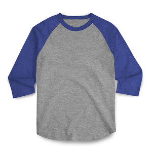 Señoras Raglan Camisas Jersey Tops Cuarto Manga Camiseta Transpirable - Product Image 5