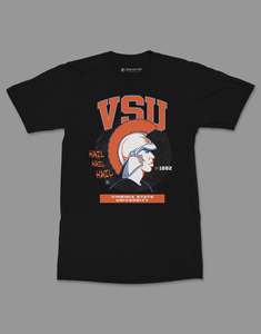 เสื้อยืดมหาวิทยาลัยเวอร์จิเนียสเตท VSU เสื้อยืดแบบกำหนดเองสำหรับมหาวิทยาลัย ผ้าฝ้ายยูนิเซ็กซ์ เป็นมิตรกับสิ่งแวดล้อม ป้องกันรอยยับ สไตล์สตรีท OEM มหาวิทยาลัย - Product Image 1