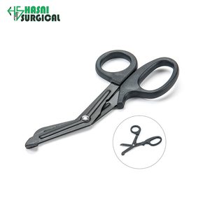 Tijeras de Rescate de Emergencia con Recubrimiento de Fluoruro Premium, Tijeras para Vendajes de Trauma EMT - Product Image 1