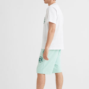 กางเกงคาร์โก้ของผู้ชายกางเกงขาสั้นสำหรับใส่วิ่งออกกำลังกายเล่นกีฬาสีพื้นชุดฝึกออกกำลังกายในยิมกางเกงวิ่งแบบลำลองออกแบบโลโก้ได้ตามต้องการ - Product Image 4