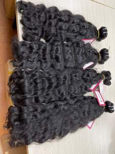 Paquetes de trama de cabello Remy brasileño virgen 100%, cutículas alineadas, sin enredos ni desprendimiento de ondas sueltas naturales - Product Image 5