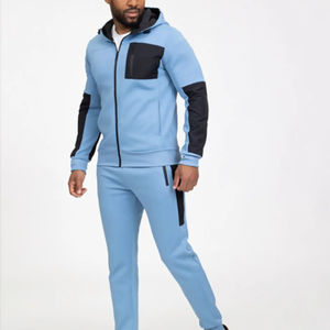 Ensemble de survêtement streetwear en molleton à capuche avec logo personnalisé OEM ODM |   Ensemble de jogging de haute qualité pour hommes et femmes |   Premium 100% coton - Product Image 3