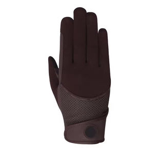 2025 gants en cuir de cheval en cuir de vachette matériau respirant en prix de gros gants d'équitation imperméables à doigts entiers - Product Image 2