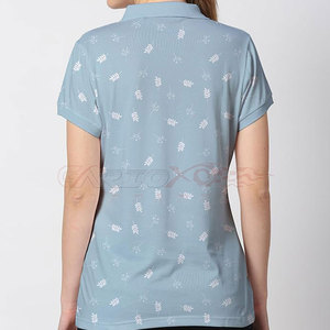 Camiseta Polo de moda para mujer con colores vibrantes y diseño de Cuello clásico Polo de secado rápido para mujer - Product Image 3