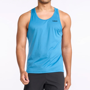 Fabricant de gros Nouveau design 2026 coton, débardeurs confortables sans manches pour hommes, débardeur de fitness, musculation, entraînement, haut de gymnastique - Product Image 1
