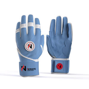 批发棒球击球手套批发击球手套皮革长袖口击球手套 - Product Image 1