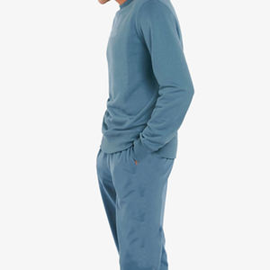 เสื้อกันหนาวแขนยาวผ้าฟลีซหนาสำหรับผู้ชายเสื้อสเวตเตอร์สำหรับให้ความอบอุ่นออกแบบได้เอง2025ใหม่ - Product Image 4