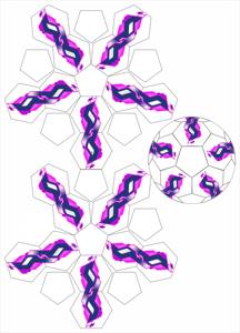 Ballon de football hybride haute performance, logo personnalisable, intérieur/extérieur, entraînement pour enfants, taille 4/5, matériau PU TPU - Product Image 1