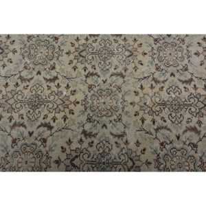Turkish Accent Rug 3.1x6.8 ft, <b>Brown</b> Camouflage Vintage <b>Wool</b> Rug - Product Image 5