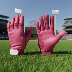 Fabricants professionnels de gants de frappe de baseball de haute qualité en couleur unie, nouveau style, gants de frappe de baseball confortables - Product Image 1