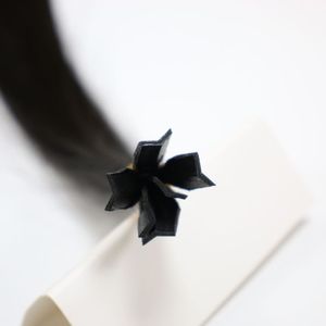 ผมต่อแบบวีทิป พรีเมียม เส้นผมแท้จากเวียดนาม คิวติเคิลเรียงตัว  ยึดติดด้วยเคราติน ผมตรงธรรมชาติ  แบบดับเบิ้ลดรอน - Product Image 1