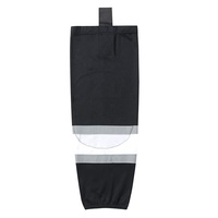 Chaussettes de hockey sur glace personnalisées 2026 avec logo par sublimation et design personnalisé à scratch auto-agrippant