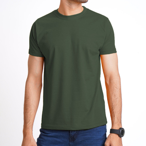 Camiseta de Secado Rápido Más Vendida para Hombre, Camiseta Transpirable de Uso Casual para Hombre, para Uso Adulto, Material Sólido - Product Image 1