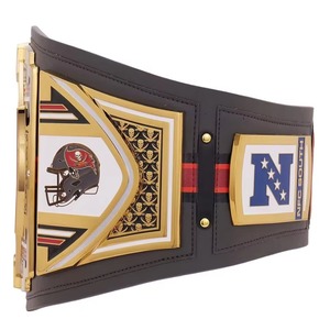 Venta al por mayor Tampa Bay Buccaneers Title Belt Cinturón de título hecho a mano de alta calidad Cinturones de campeonato de peso pesado - Product Image 4