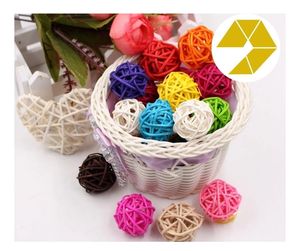 ตกแต่งอย่างเรียบง่ายด้วยลูกบอลหวายหนา/ลูกบอลหวายธรรมชาติจากซัพพลายเออร์เวียดนามที่พร้อมส่งออก - Product Image 5