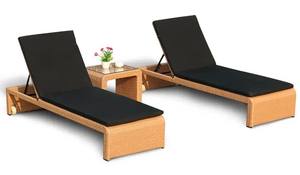 Ensemble de chaises longues en poly rotin moderne PRSB-VF16 pour appartement, extérieur, hôtel, villa, salon, chambre, parc - Product Image 5