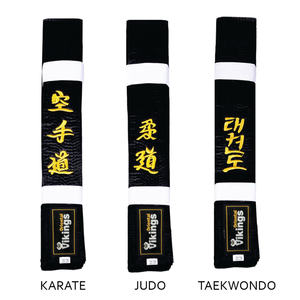 Ceinture brodée noire traditionnelle personnalisée de haute qualité - Product Image 4