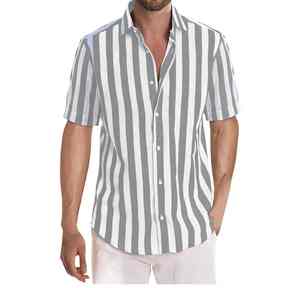 Camiseta de algodón liso para hombre Casual manga corta suave tela transpirable venta al por mayor oferta a granel - Product Image 6