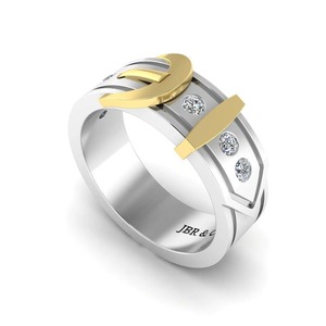 Top Tendance Diamant Rond 925 En Argent Sterling Boucle De Ceinture Style Bande De Mariage Pour Les Femmes De Luxe Bague De Mode Au Meilleur Prix - Product Image 3