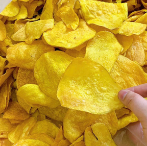 ชิปมันหวานสีม่วงกรุบกรอบแบบไม่มีน้ำตาลมันฝรั่งทอดอบแห้งผลิตจากโรงงานในเวียดนาม - Product Image 5