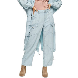 Nouveau design Pantalons pour femmes Coupe ajustée Séchage rapide Vente en gros Léger avec OEM Jeans Pantalons pour femmes - Product Image 1