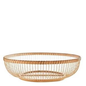 Wire Fruit <b>Basket</b> <b>Large</b> Round Storage <b>Baskets</b> for Bread Fruit Snacks Candy With Matt Powder Coating Fashion Fruit Bowl Decorate - Product Image 3