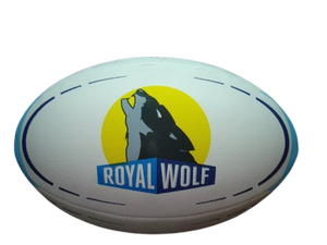Pelota de Rugby multicolor para todas las estaciones de calidad superior Rendimiento óptimo Tamaño 5 Union Match Goma cosida a mano Mejor tamaño 5 - Product Image 5