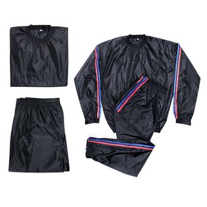 Ensemble de vêtements de sport pour hommes : Sweat à capuche de sauna, pull, tenue de gym, course à pied, fitness, perte de poids, vêtements favorisant la transpiration, jogging, Hotsuit - Product Image 4