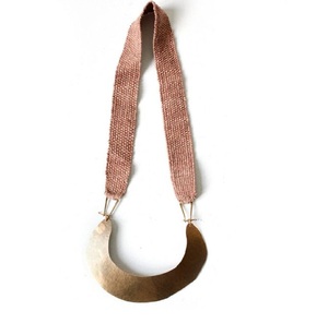 Collar de moda tradicional para mujeres y niñas, collar de cobre chapado en oro, collares con colgante, Cruz de boda, Europa - Product Image 6