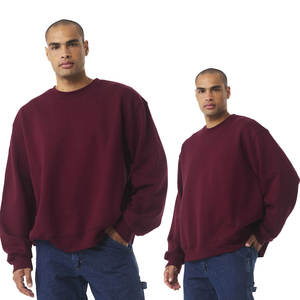 Sweat-shirt unisexe à col rond BELLA + CANVAS, impression numérique, écologique, imperméable, lourd, hiver, 100% coton - Product Image 3