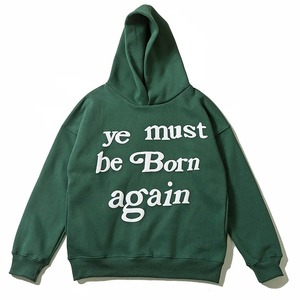 Puff Ye Must Be Born Again Logo Sudaderas con capucha Sudaderas Jerseys de alta calidad - Product Image 3