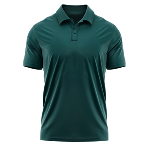 Vente de gros T-shirts polo uni en polyester T-shirts polo pour hommes Polos pour hommes avec logo personnalisé de sublimation vierge Chemises polo de golf - Product Image 2