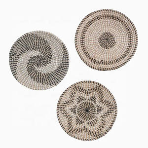 Les paniers de suspension murale en jonc de mer, adaptés au salon et au bureau, apportent des matériaux naturels à votre maison, fabriqués au Vietnam - Product Image 2