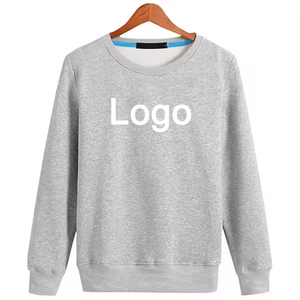 <b>Men's</b> Vintage Embroidered Sweatshirt Hoodies 100% Cotton Fleece 370g Plain Dyed ODM Customizable Logo Placement for Winter - Product Image 2