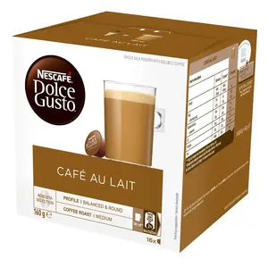 Nescafe Dolce Gusto Cafe Au Lait Kaffee x16 Pods