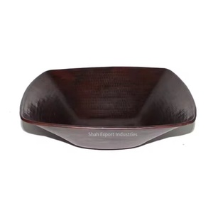 Rectangle Forme Sanitaire Antique Cuivre Lavabo Cuisine Salle De Bains Accessoires Martelé Lavabo À Main - Product Image 3