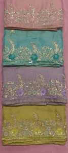 Trajes bordados a mano sin costuras de diseñador moderno para mujeres, moda india, fiestas de estilo tradicional - Product Image 3