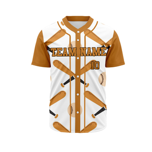 OEM Custom Baseball Jersey <b>Shirt</b> Hot Selling Uniform Sublimation Embroidered Logo for Baseball Softball Plus Size Printed jersey - Product Image 1