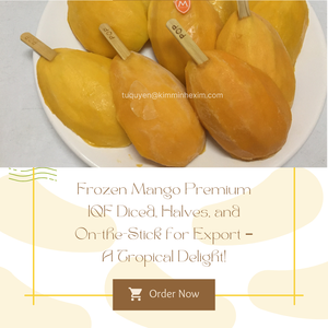 Top Grade iqf đông lạnh xoài xúc xắc toàn bộ loạt các ngọt ngào nếm trái cây bột giấy trong số lượng lớn chân không đóng gói - Product Image 2